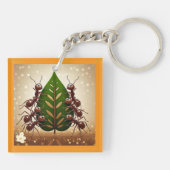 「私たちは共に生きる」 キーホルダー (裏面)