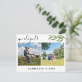 私たちは写真数々のの発表葉書を逃げた 案内ポストカード (スタンド正面)