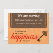 私たちは動いている 案内ポストカード (正面/裏面)