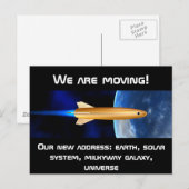 私たちは動いている 案内ポストカード (正面/裏面)