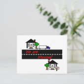 私たちは動いている 案内ポストカード (スタンド正面)