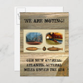 私たちは動いている 案内ポストカード (正面/裏面)