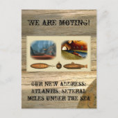 私たちは動いている 案内ポストカード (正面)