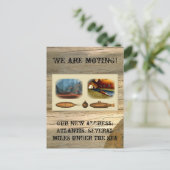 私たちは動いている 案内ポストカード (スタンド正面)