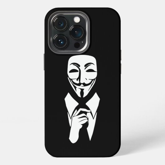 私たちは匿名の封印 iPhoneケース (裏面)