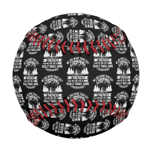 私たちは単なるキャンプの友人ではない 野球ボール (正面)