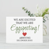 私たちは卵の妊娠が興奮している 案内状 (スタンド正面)