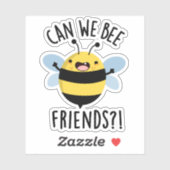 私たちは友人のバグおもしろいプンを見ることができる シール (シート)