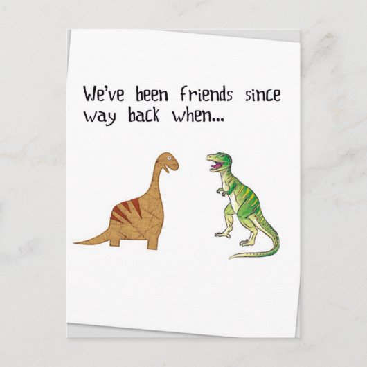 私たちは友達だった ポストカード (正面)