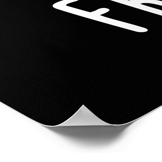 私たちは友達にバグおもしろいプンダークBG ポスター (角)