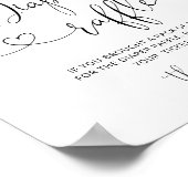 私たちは双子のおむつラッフルを真摯に待つことができる ポスター (角)