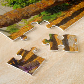 私たちは古い学校のハウスセントオーガスティンフロリダを愛している ジグソーパズル (側面)