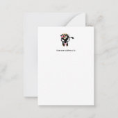 私たちは可愛く動いている ノートカード (裏面)