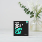 私たちは同類するべきだ スクエア名刺 (スタンド正面)