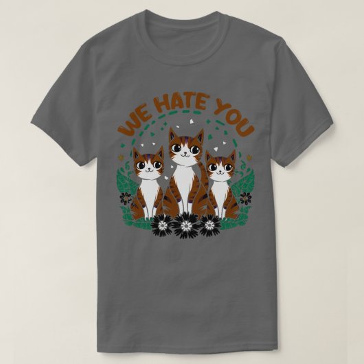 私たちは君を嫌う Tシャツ (デザイン正面)