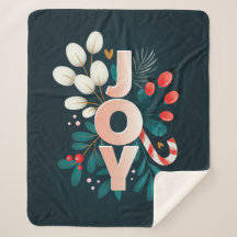 私たちは喜び、クリスマスキャンディーケーン&葉