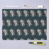 私たちは喜び、クリスマスキャンディーケーン&葉 薄葉紙 (クラフト)