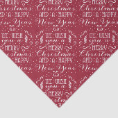 私たちは喜ぶクリスマスと幸せな新年を願う! 薄葉紙 (詳細)