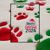 私たちは喜ぶクリスマス家族のペットの写真 シーズンカード