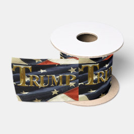 私たちは国民がTRUMPに投票する サテンリボン
