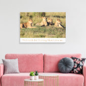 私たちは夕食考えるに行くべきだ。 キャンバスプリント (インサイチュ (リビング))