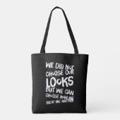 私たちは外見を選ばなかった トートバッグ (裏面)