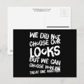 私たちは外見を選ばなかった ポストカード (正面/裏面)