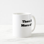 私たちは多数派です コーヒーマグカップ (正面右)