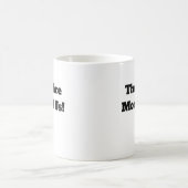 私たちは多数派です コーヒーマグカップ (中央)