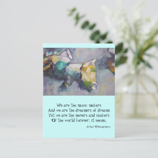 私たちは夢の夢想家だ ポストカード (スタンド正面)