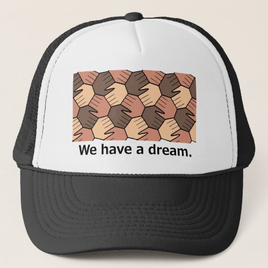 私たちは夢を持っている。 キャップ (正面)