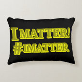 「私たちは大切な存在だ！」かわいいデザイン。いますぐ購入 アクセントクッション (正面)