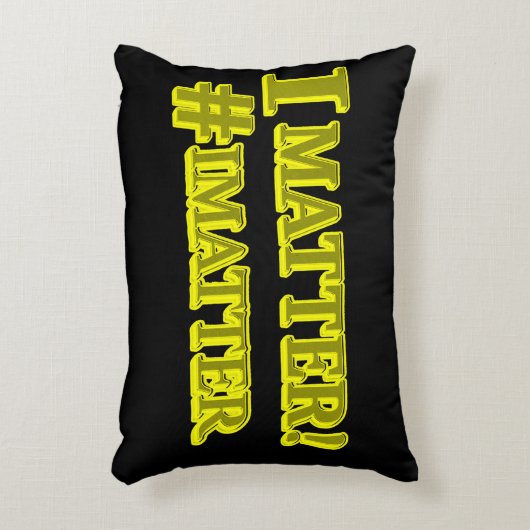 「私たちは大切な存在だ！」かわいいデザイン。いますぐ購入 アクセントクッション (正面(垂直))