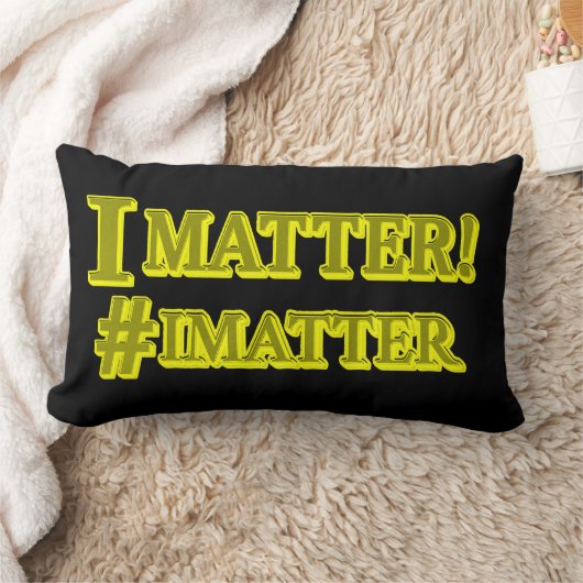 「私たちは大切な存在だ!」かわいいデザイン。いますぐ購入 ランバークッション (ブランケット)