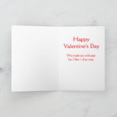 私たちは奇妙なペアを… シーズンカード (内部)