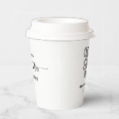 私たちは婚約したウェディングシャワー 紙コップ (右)