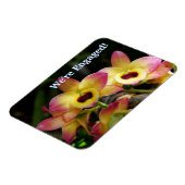 私たちは婚約した!オーキッド可撓磁石 マグネット (左側)