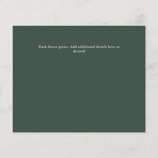 私たちは婚約した!写真モダンコラージュ招待状予算 (裏面)