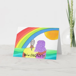 私たちは婚約した! 案内状