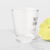 私たちは婚約しました 現代の婚約パーティー ショットグラス (左)