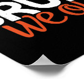 私たちは学校の最後の日に学校の終わりだ教え ポスター (角)