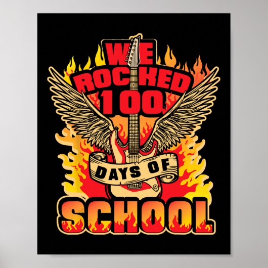 私たちは学校の音楽の100日を揺り動かしたSchの100日 ポスター (正面)
