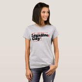 私たちは完全にLGBTQ+の権利を認めました Tシャツ (正面フル)