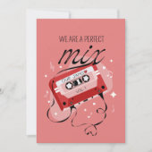 私たちは完璧なミックスのバレンタイン シーズンカード (正面)