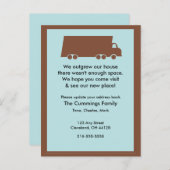 私たちは家のはがきを上回った 案内ポストカード (正面/裏面)