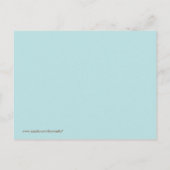 私たちは家のはがきを上回った 案内ポストカード (裏面)