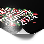 私たちは家族のクリスマス2024マッチングパジャマ フォトプリント            (角)