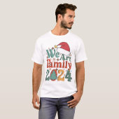 私たちは家族のクリスマス2024 Tシャツ (正面フル)