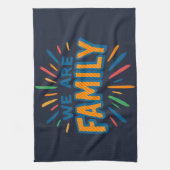 私たちは家族1 キッチンタオル (縦)