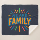 私たちは家族1 シェルパブランケット (正面(横))